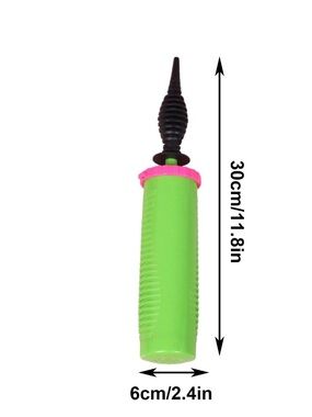 New Sealed handheld Green Balloon Pump party special events celebrate Manuel